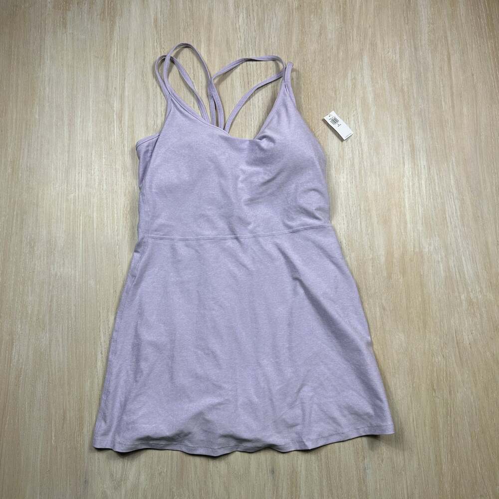 NWT Old Navy CloudComfy Lavender Strappy Athletic Tennis Mini Dress XL Petite
